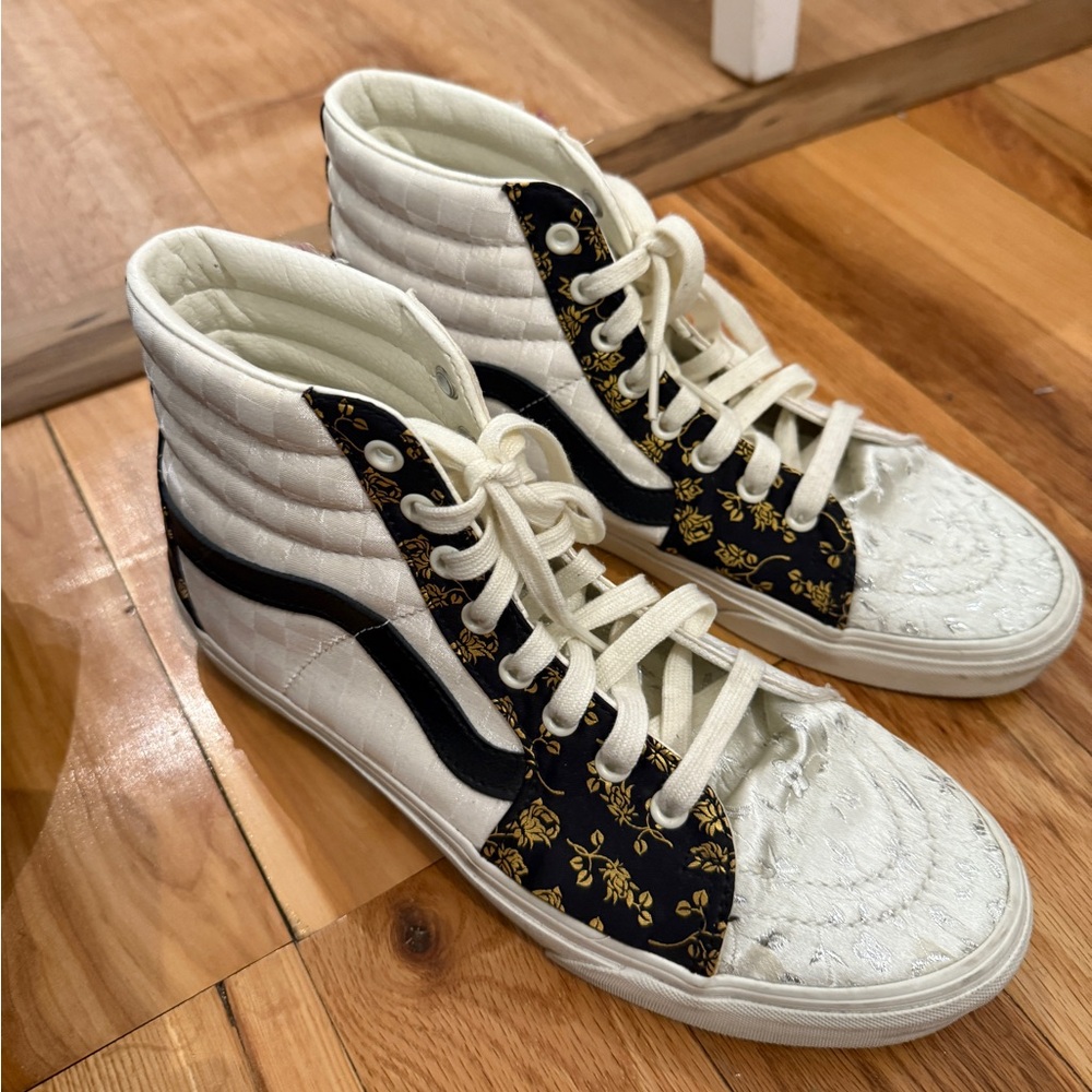 Vans floral hi top